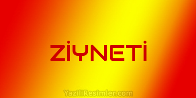 ZİYNETİ