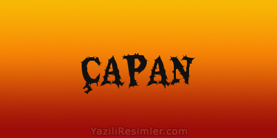 ÇAPAN