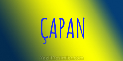 ÇAPAN