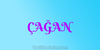 ÇAĞAN