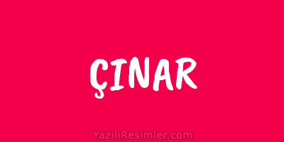 ÇINAR