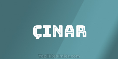 ÇINAR