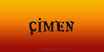 ÇİMEN