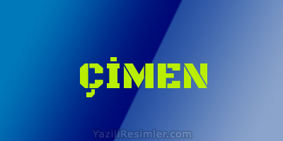 ÇİMEN