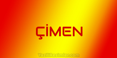 ÇİMEN