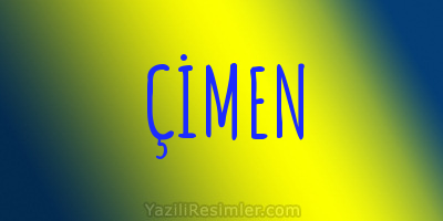 ÇİMEN