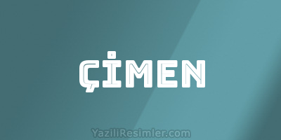 ÇİMEN