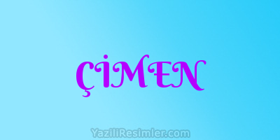 ÇİMEN