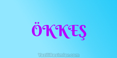 ÖKKEŞ