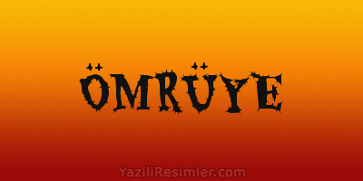 ÖMRÜYE