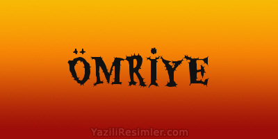 ÖMRİYE