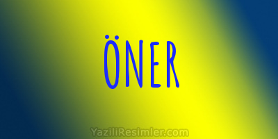 ÖNER