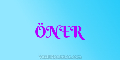 ÖNER