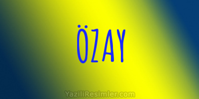 ÖZAY