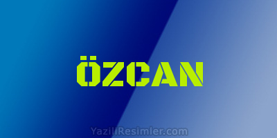 ÖZCAN