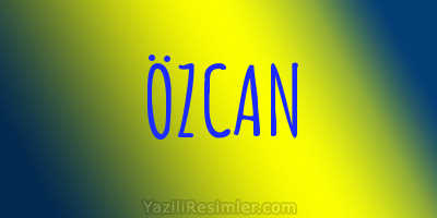 ÖZCAN