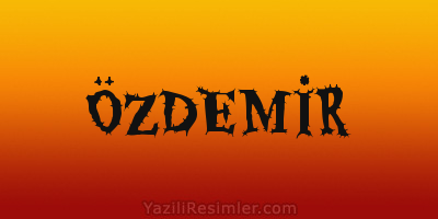 ÖZDEMİR