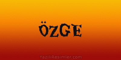 ÖZGE