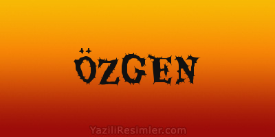 ÖZGEN