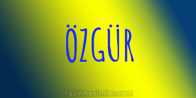 ÖZGÜR