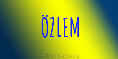 ÖZLEM