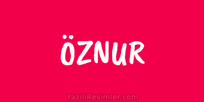 ÖZNUR