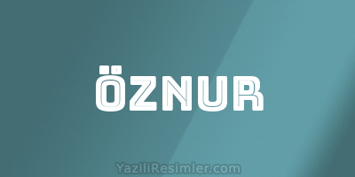 ÖZNUR