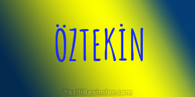 ÖZTEKİN