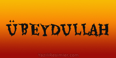 ÜBEYDULLAH