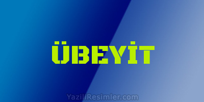 ÜBEYİT