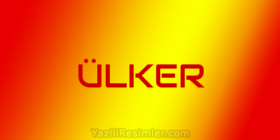 ÜLKER