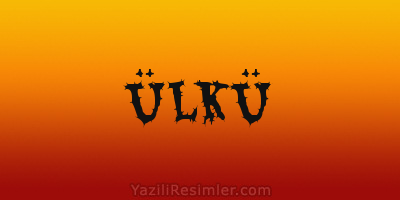 ÜLKÜ