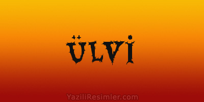 ÜLVİ