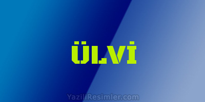 ÜLVİ