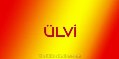 ÜLVİ