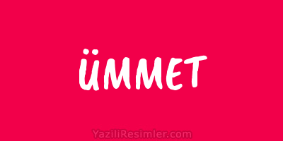 ÜMMET