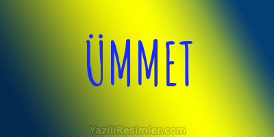 ÜMMET