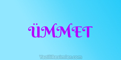 ÜMMET