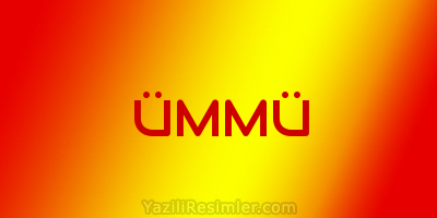 ÜMMÜ