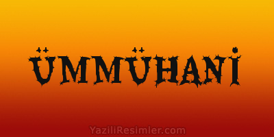 ÜMMÜHANİ