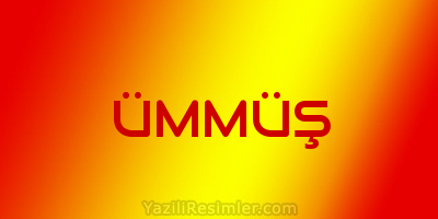 ÜMMÜŞ