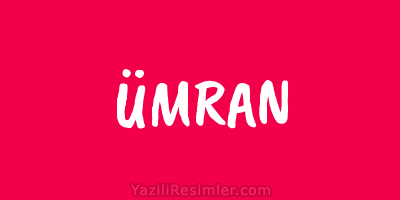 ÜMRAN