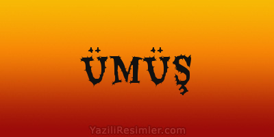 ÜMÜŞ