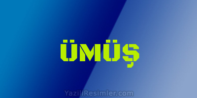 ÜMÜŞ