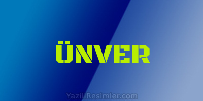 ÜNVER