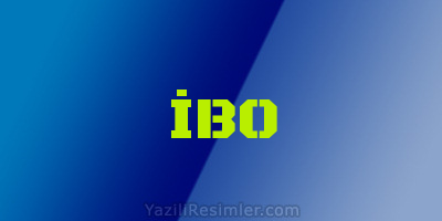 İBO