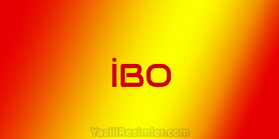 İBO