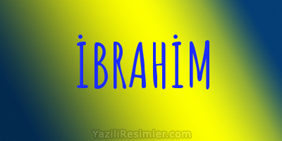 İBRAHİM