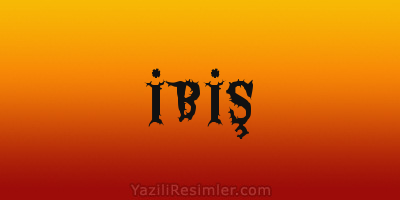 İBİŞ