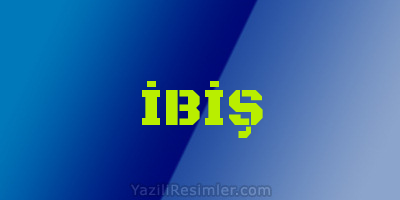 İBİŞ